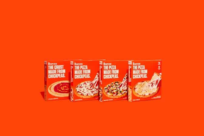 Banza Pizza lineup