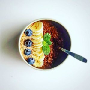 Zeitpulver smothie bowl
