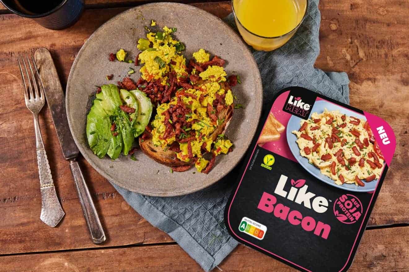 LikeMeat launches Like Bacon in Germany - vegconomist - the vegan business  magazine