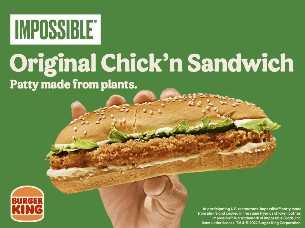 Impossible Chicken Sandwich