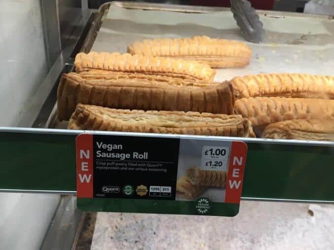 Greggs vegan sausage roll