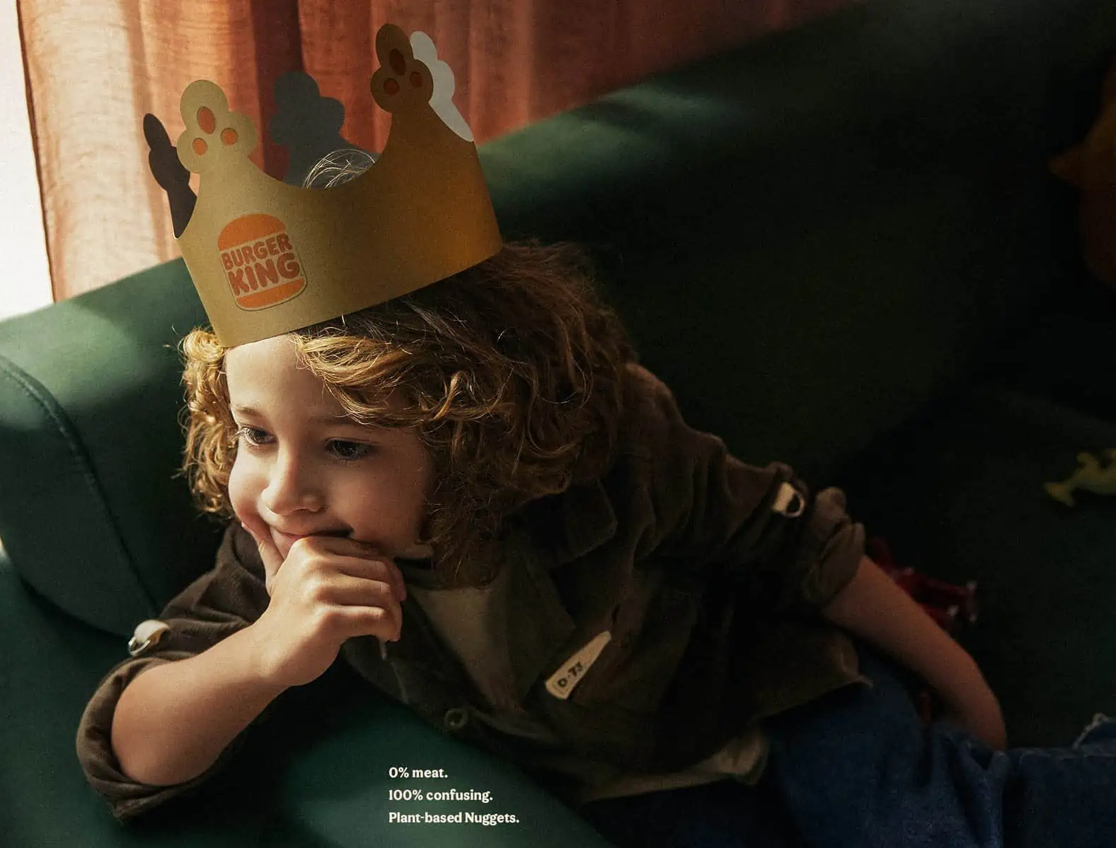A Little More Confusing BK print campaign