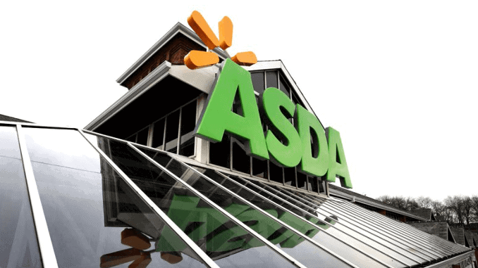 ASDA Supermarkt ASDA Supermarkt Außenansicht