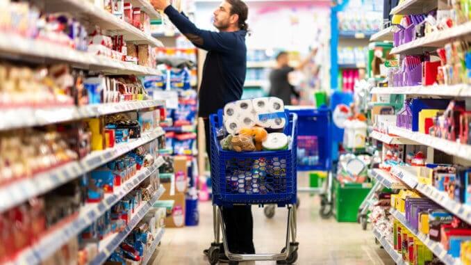 Supermarket stockpiling Supermarket stockpiling
