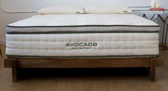 avocado green vegan mattress