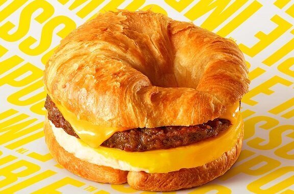 BK croissantwich BK croissantwich