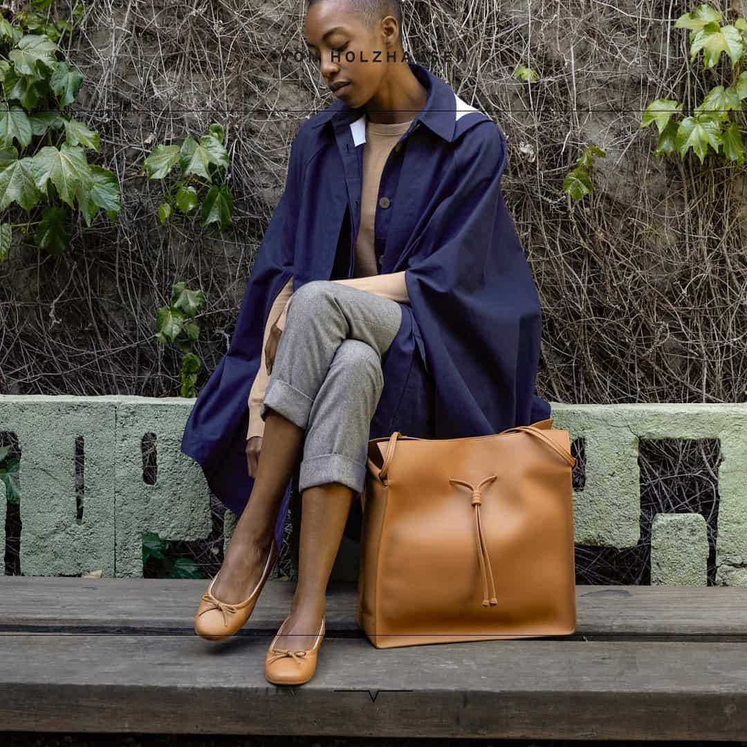 Vegan bamboo leather