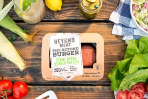 Verpackung vom Beyond Burger