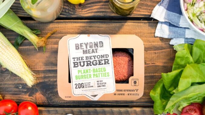 Packshot Beyond Burger Verpackung vom Beyond Burger