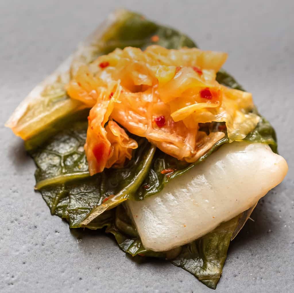 BlueNalu kimchi