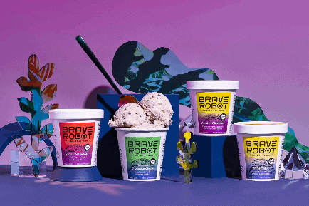 is brave robot ice cream vegan