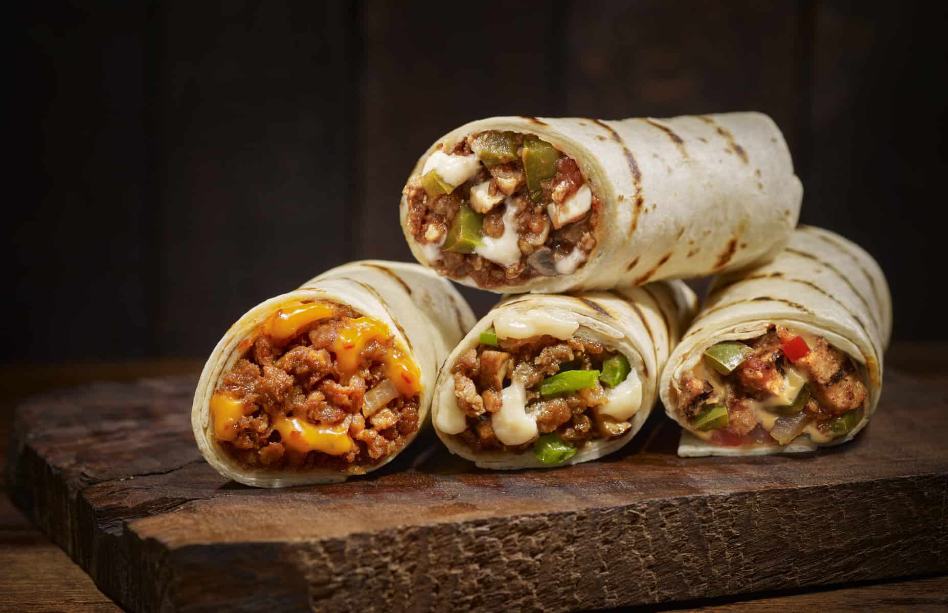 Plant-based burritos