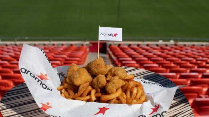 ARAMARK vegan NFL stadiums ARAMARK vegan NFL stadiums