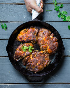 Cluster oyster mushroom steaks Wicked Kitchen