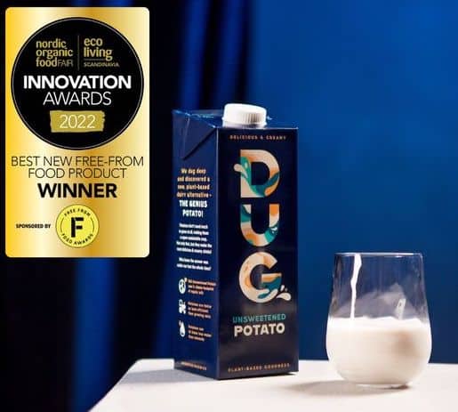 dug's banner for its innovation award