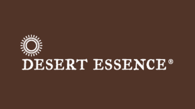 Vegane Zahnpasta von Desert Essence Logo von Desert Essence (Hersteller veganer Kosmetikprodukte)