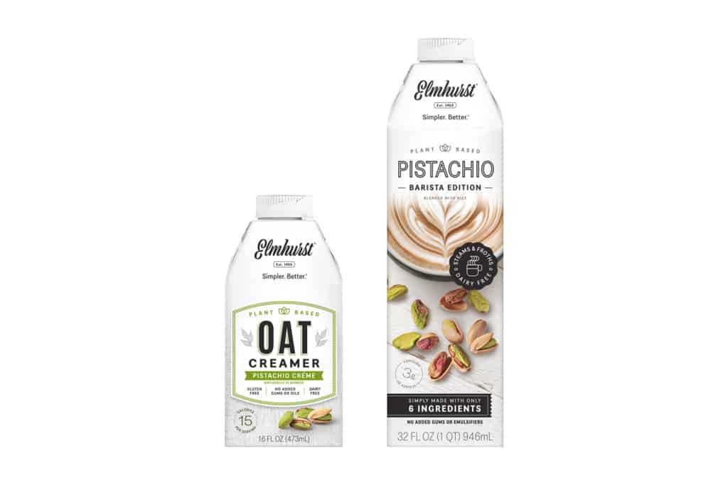 Elmhurst® 1925 Expands Offerings with New Pistachio Crème Creamer and