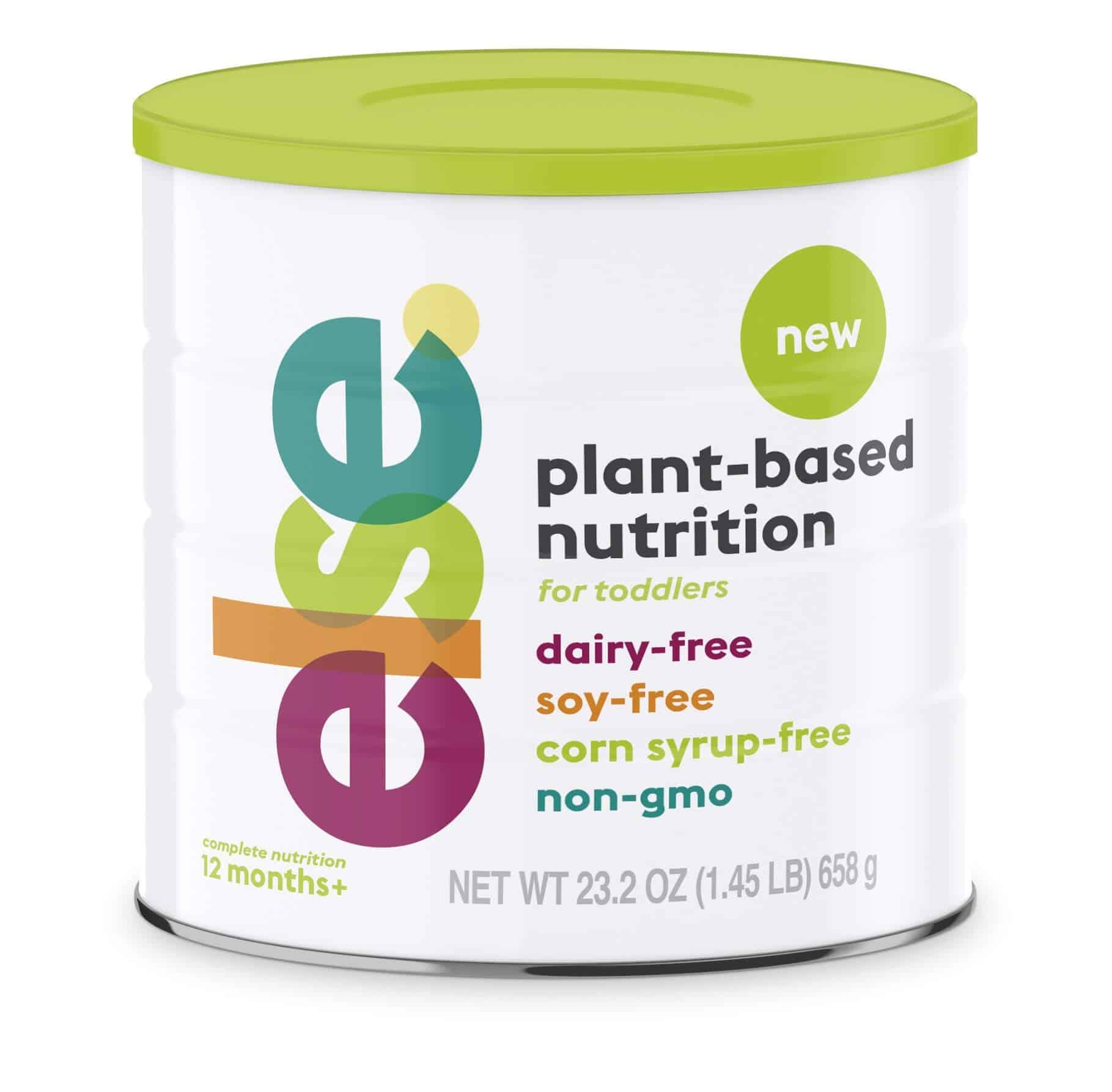 Organic plant sales based baby formula