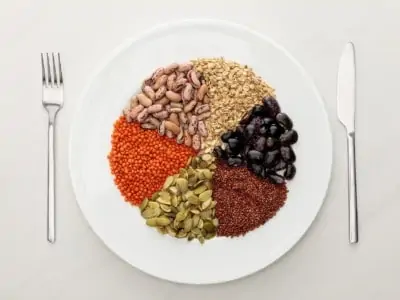 A range of different legumes