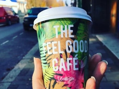 Feel Good Cafe coffee cup