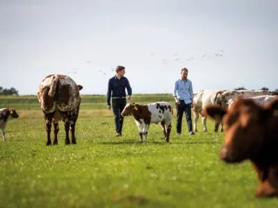 Krijn de Nood en Daan Luining, oprichters van Meatable.