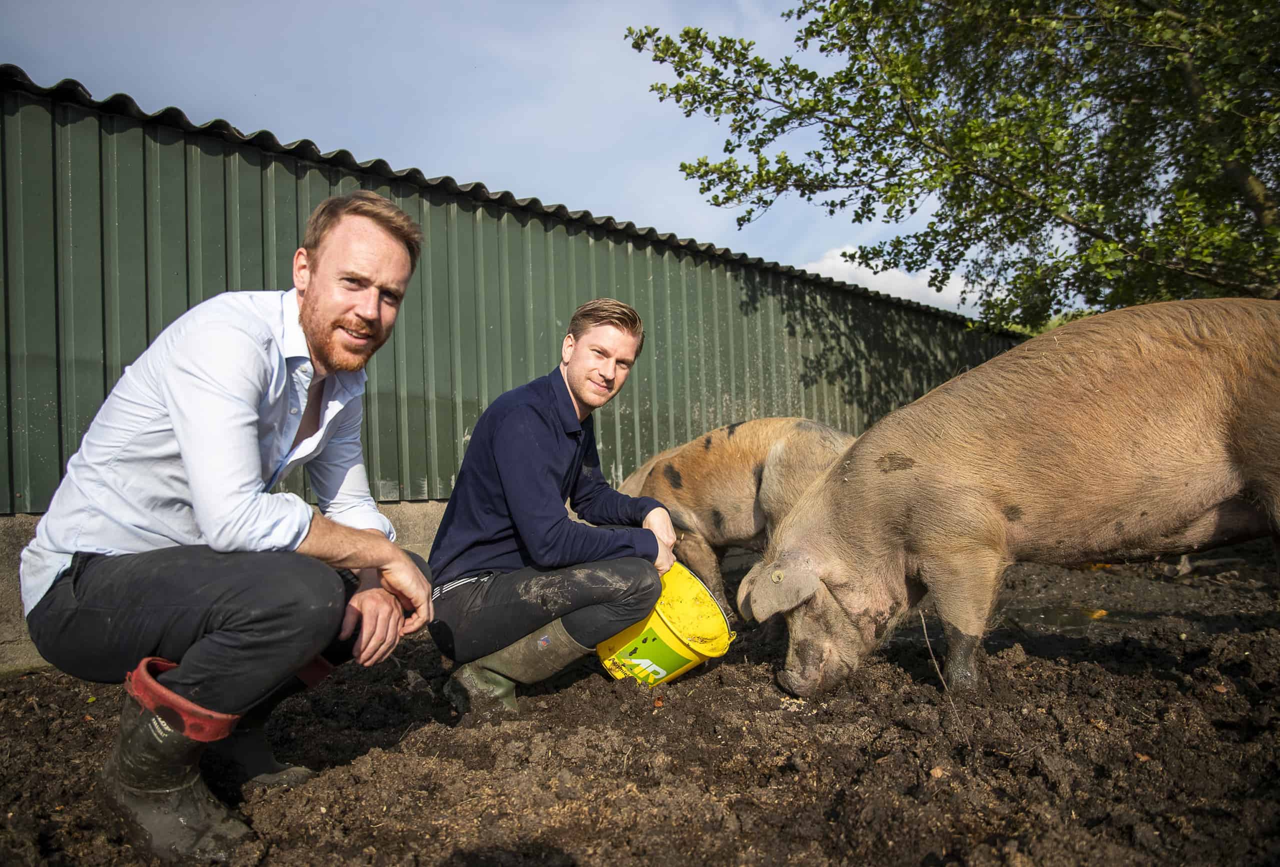 Krijn de Nood en Daan Luining, oprichters van Meatable.