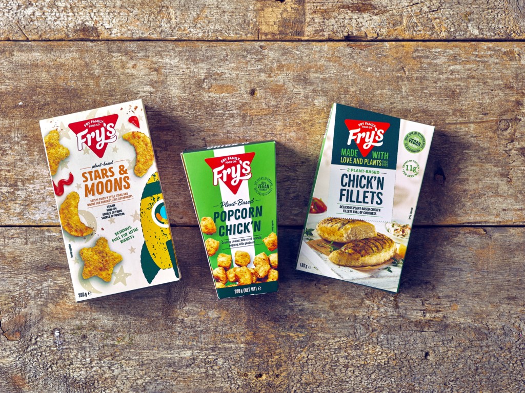 PlantBased Chicken Products by Fry's and Oumph! Launch at Iceland