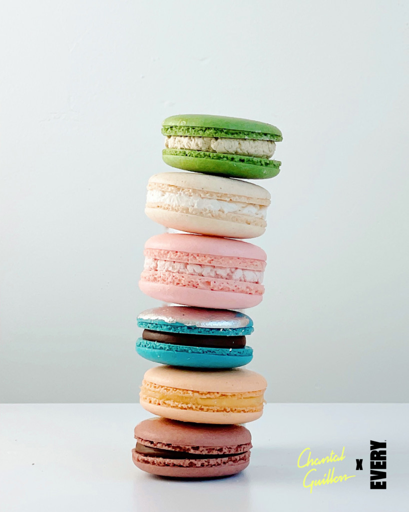 Every Co X Chantal Guillon macarons