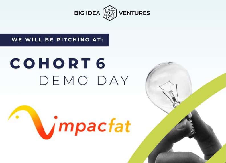 ImpacFat's Demo Day pitching announcement