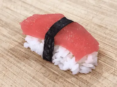 plant-based raw tuna
