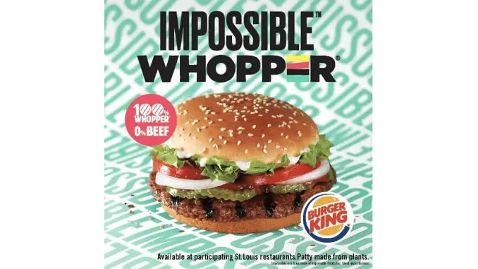 Impossible Whopper Burger King