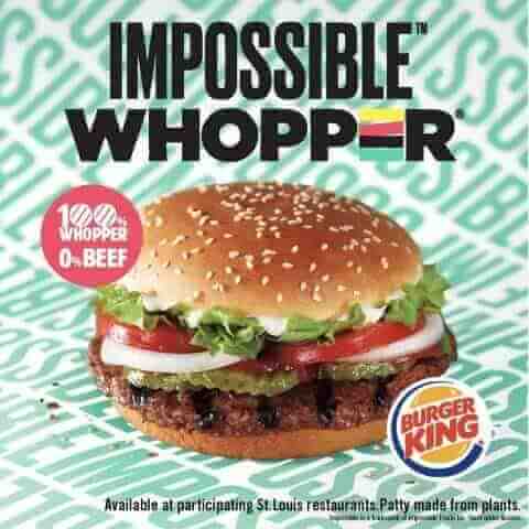 Impossible Whopper Burger King