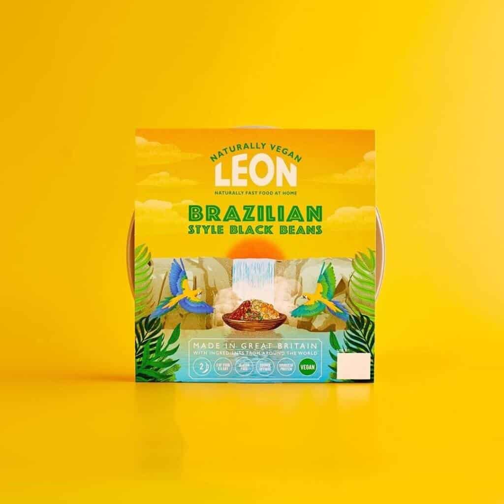 Instagram LEON vegan meal