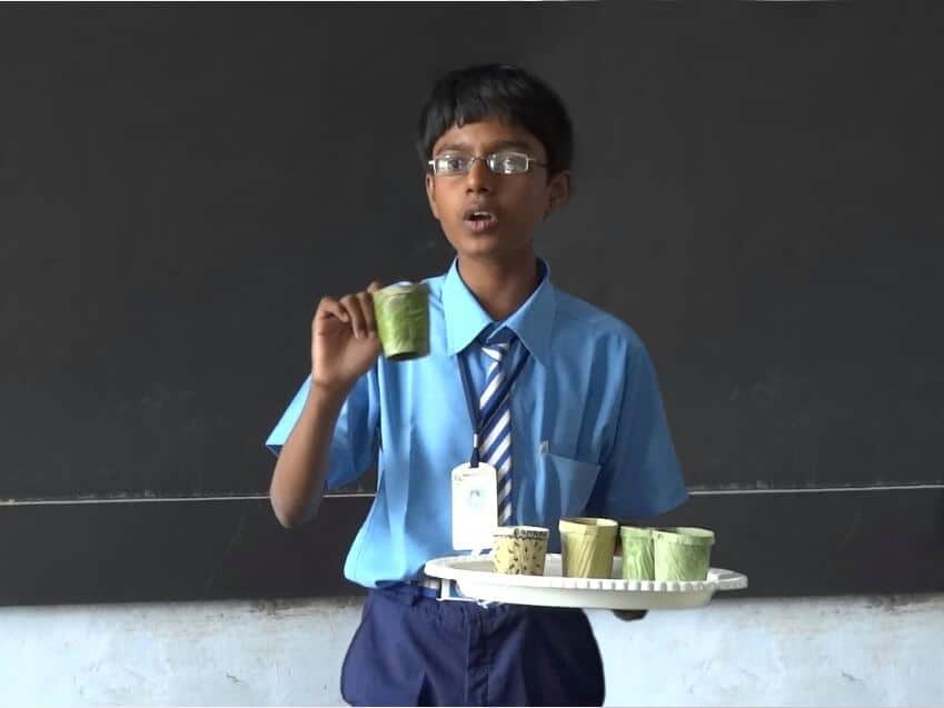 Inventor with Banana Leaf Products