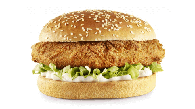 KFC Imposter Burger