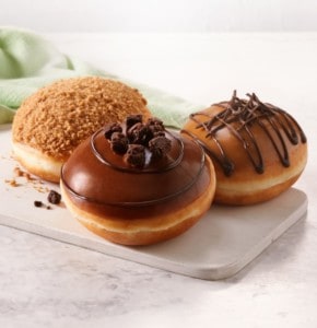 new vegan products at Krispy Kreme