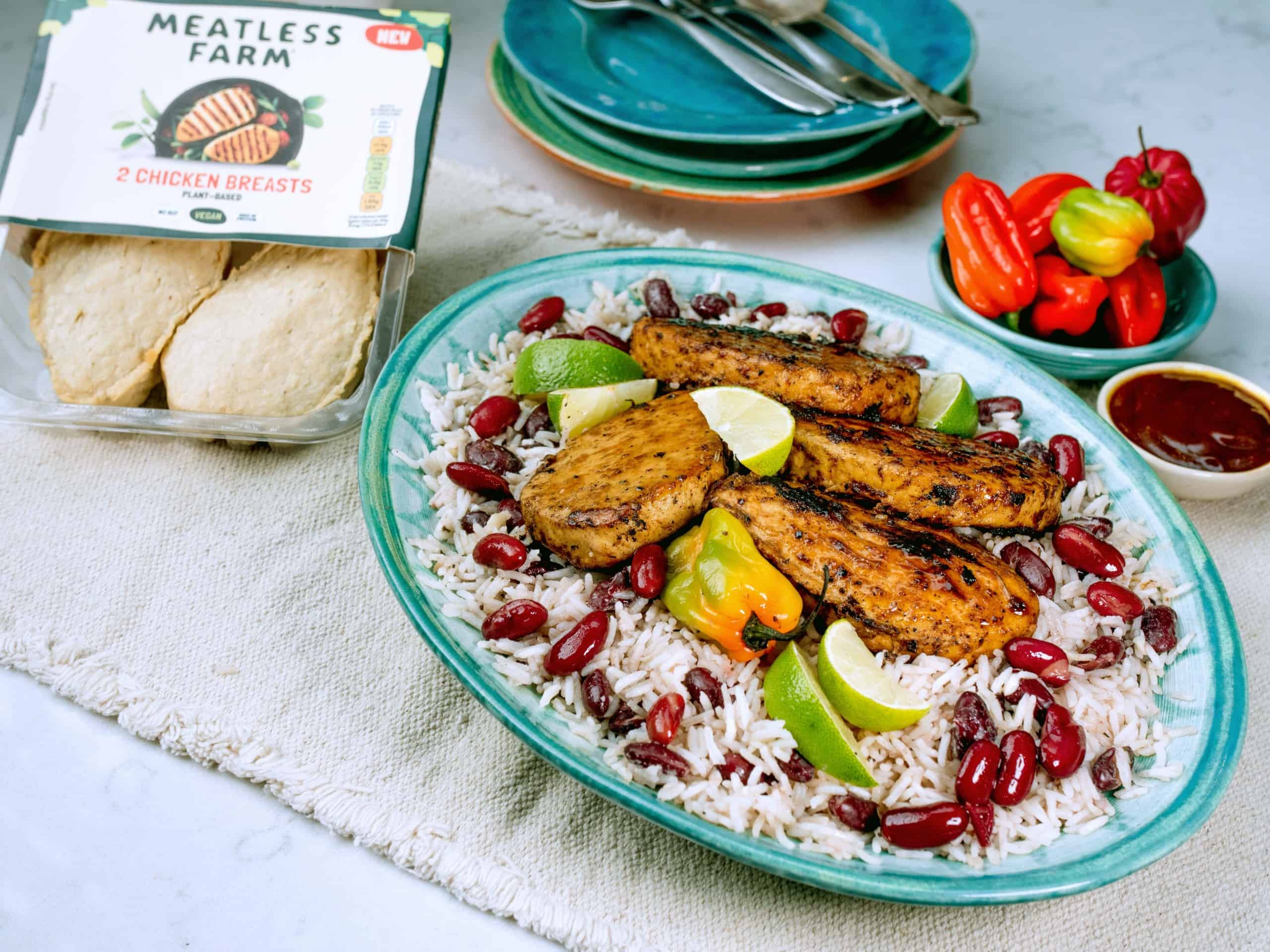 Levi Roots Meatless Farm Jerk Chicken