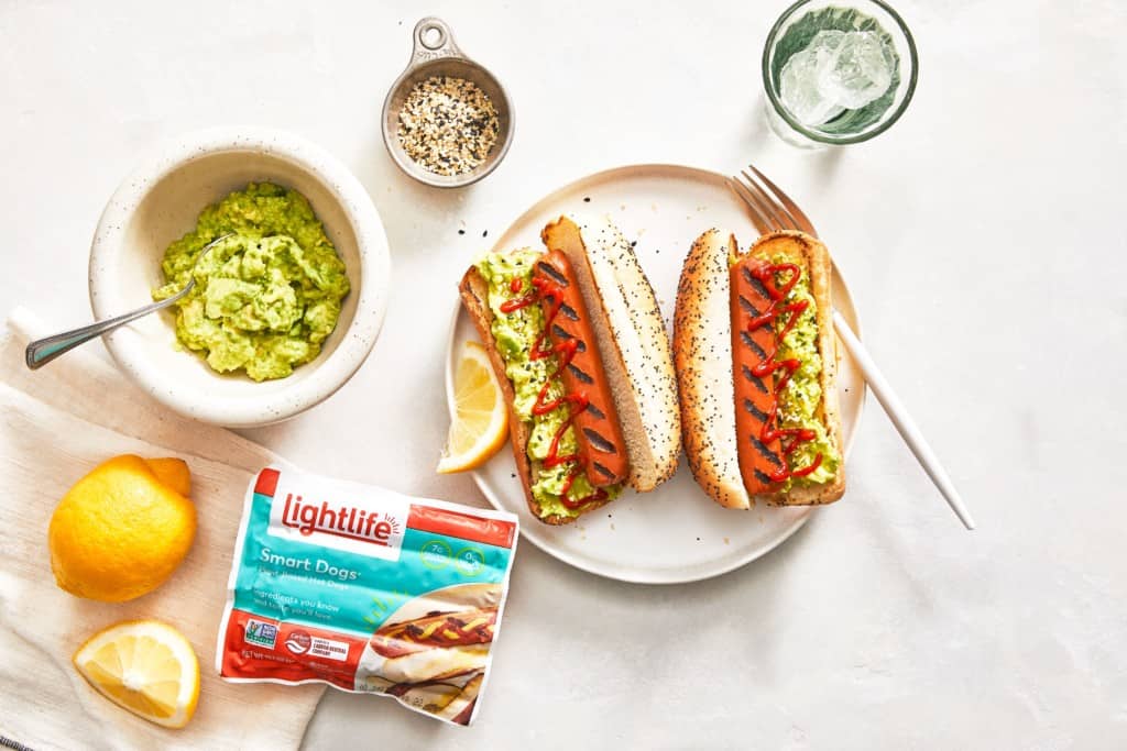 Lightlife hot dogs