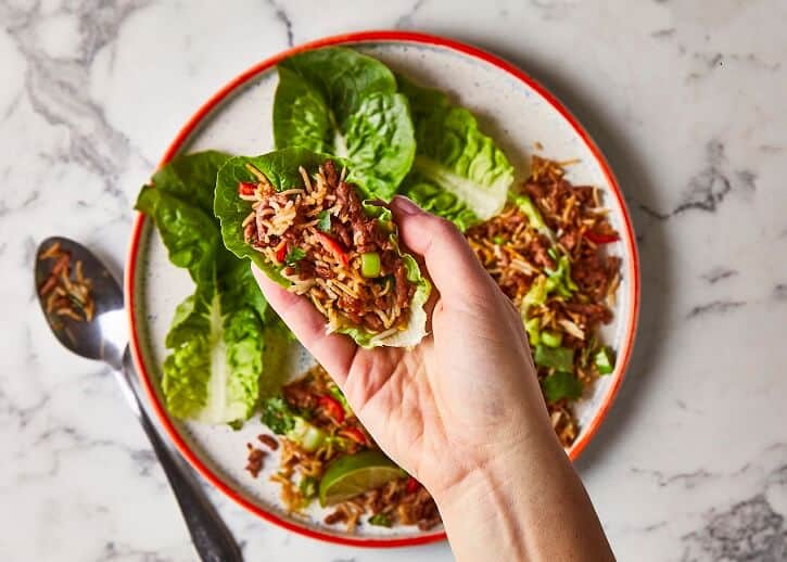 Meatless Mince Thai Larb