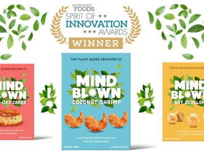 The Plant Based Seafood Co most disruptive product award