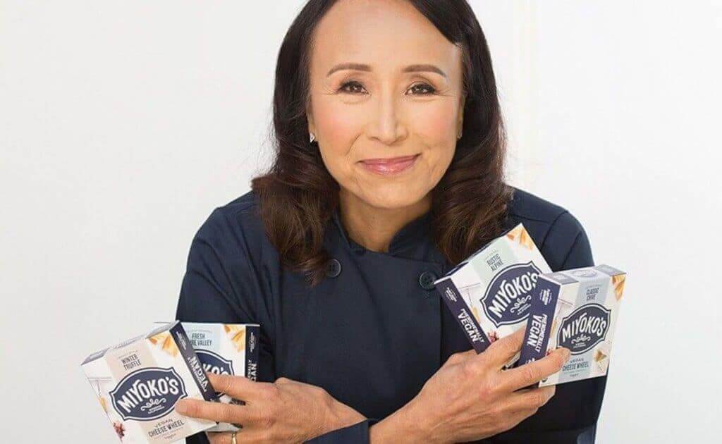 Miyoko with cheese