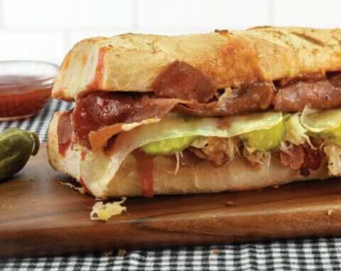 Mrs Goldfarbs & Quiznos small Mrs Goldfarbs & Quiznos small