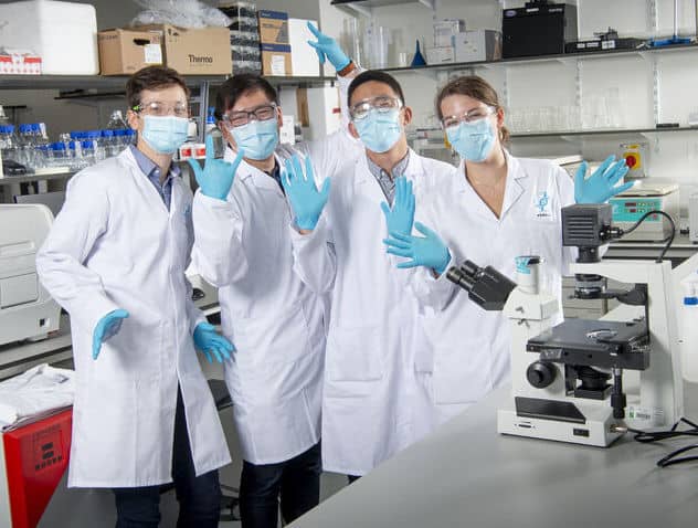 multus team working in the lab