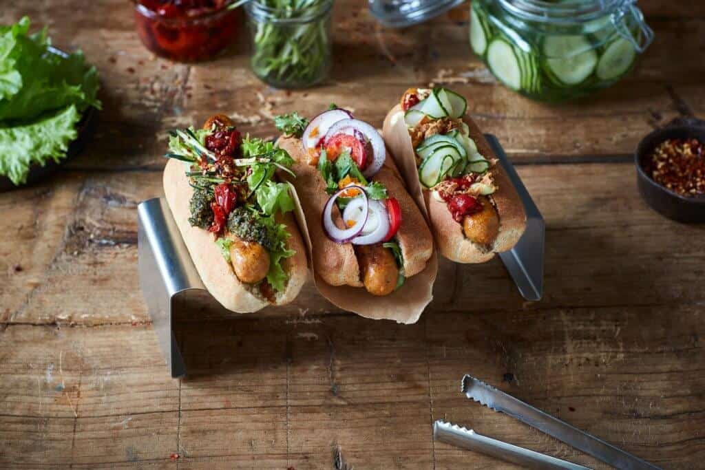 Naturli hot dogs