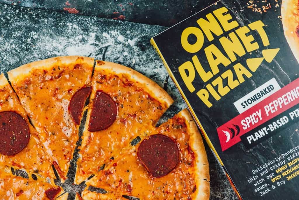 OPP vegan pepperoni pizza