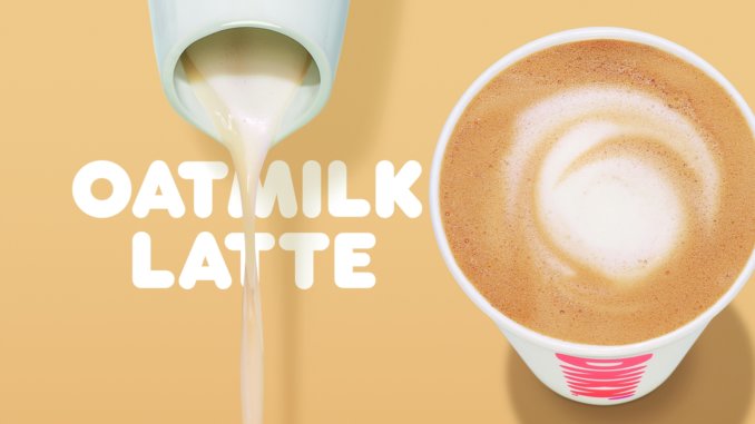 Dunkin' Oatmilk Latte Dunkin' Oatmilk Latte