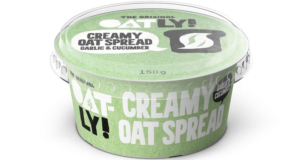 Oatly garlic spread