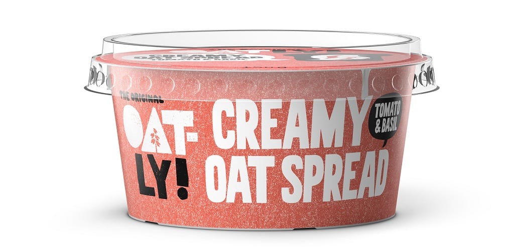 Oatly tomato cream cheese