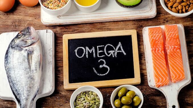 Food rich in omega 3