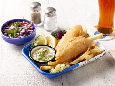 Fish and Chips vegan